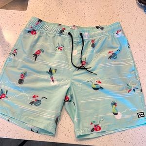 Billabong swim trunks 7” inseam
